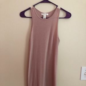 PALE PINK BODY CON DRESS